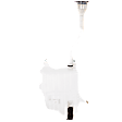 3.5L, 6Cyl Washer Reservoir, With Pump, With Sensor, With Filler Neck