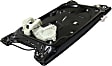 Front, Passenger Side Power Window Regulator, With Motor