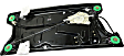 2008 Land Rover Range Rover Sport - Front, Driver Side Power Window Regulator, With Motor