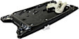 Front, Passenger Side Power Window Regulator, With Motor