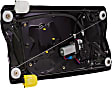 Front, Driver Side Power Window Regulator, With Motor