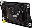 Front, Driver Side Power Window Regulator, With Motor
