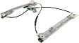 Front, Driver Side Power Window Regulator, Without Motor