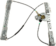 Front, Driver Side Power Window Regulator, Without Motor