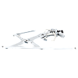 2007 Lexus RX350 - Front, Driver side Power Window Regulator, With Motor