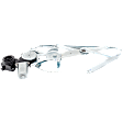 Front, Driver Side Power Window Regulator, With Motor