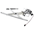 Front, Passenger Side Window Regulator, Power, with Motor, For Models with 2-Pin Connector, 6 Cyl., 3.0L Engine