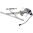 Front, Passenger Side Window Regulator, Power, with Motor, For Models with 2-Pin Connector, 6 Cyl., 3.0L Engine