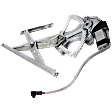 Front, Passenger Side Window Regulator, Power, with Motor, For Models with 2-Pin Connector, 6 Cyl., 3.0L Engine