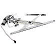 Front, Driver Side Window Regulator Power, with Motor, For Models with 2-Pin Connector, 6 Cyl., 3.0L Engine