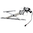 Front, Driver Side Window Regulator Power, with Motor, For Models with 2-Pin Connector, 6 Cyl., 3.0L Engine