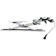 Front, Driver Side Window Regulator Power, with Motor, For Models with 2-Pin Connector, 6 Cyl., 3.0L Engine