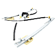 Front, Driver Side Power Window Regulator, With Motor