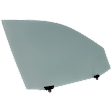 Front, Driver Side Door Glass, Green Tint, Replaces NAGS Number FD21936GTY