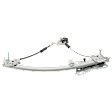 Rear, Driver Side Window Regulator, Power, Base Model, 6 Cyl., 3.0L Engine