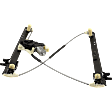 Rear, Driver Side Power Window Regulator, With Motor