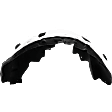 Rear, Driver Side Fender Liner