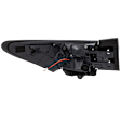 Passenger Side, Outer Tail Light, without Bulb, Halogen, Red Lens, Base Model, 4 Cyl., 1.8L Engine