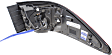 Passenger Side, Outer Tail Light, Halogen, With bulb(s), Mounts on Body