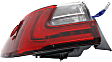 Driver Side, Outer Tail Light, Halogen, With bulb(s), Mounts on Body