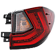 2022 Lexus RX350 - Passenger Side, Outer LED Tail Light, With bulb(s), Mounts On Body, Canada or Japan Built Vehicle, For Models With Standard Type , OE Replacement