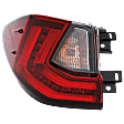 Driver Side, Outer Tail Light, with Bulb, LED, Mounts On Body, Base/F Sport Model, 6 Cyl., 3.5L Engine, For Models With Standard Type Tail Light, CAPA CERTIFIED