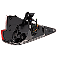 Driver Side, Outer Tail Light, with Bulb, LED, Mounts On Body, Base/F Sport Model, 6 Cyl., 3.5L Engine, For Models With Standard Type Tail Light, CAPA CERTIFIED