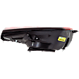 Driver Side, Inner Tail Light, without Bulb, Halogen, Clear and Red Lens, CAPA CERTIFIED