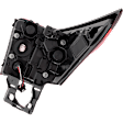Passenger Side, Outer LED Tail Light, With bulb(s), OE Replacement