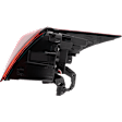 Passenger Side, Outer LED Tail Light, With bulb(s), OE Replacement