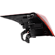 Driver Side, Outer LED Tail Light, With bulb(s), OE Replacement