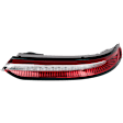 Passenger Side, Outer Tail Light, with Bulb, LED, Mounts On Body, CAPA CERTIFIED