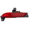 Rear, Driver Side Bumper Reflector