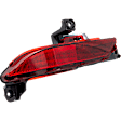 Rear, Driver Side Bumper Reflector