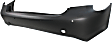 Rear Primed Bumper Cover, For Models Without Sport Appearance Package, With Comfort Package