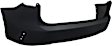 Rear Primed Bumper Cover, Without Parking Aid Sensor Holes, CAPA Certified