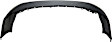 Rear Primed Bumper Cover, Without Parking Aid Sensor Holes, CAPA Certified