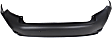 Rear Primed Bumper Cover, With Parking Aid Sensor Holes