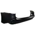 2019 Lexus IS350 - Rear Primed Bumper Cover, For Models With Park Distance Control Sensor Holes