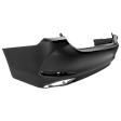 Rear Primed Bumper Cover, without Mounting Bracket(s), For Models without Park Distance Control Sensor Holes and F Sport Package, North America Built Vehicle