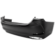 Rear Primed Bumper Cover, without Mounting Bracket(s), For Models without Park Distance Control Sensor Holes and F Sport Package, North America Built Vehicle