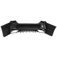 Rear Primed Bumper Cover, without Mounting Bracket(s), For Models without Park Distance Control Sensor Holes and F Sport Package, North America Built Vehicle