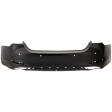 Rear Primed Bumper Cover, without Mounting Bracket(s), North America Built Vehicle, For Models with Park Distance Control Sensor Holes and F Sport Package
