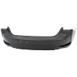 Rear Primed Bumper Cover, without Mounting Bracket(s), Japan Built Vehicle, Power Luggage Lid, For Models with Park Distance Control Sensor and without F Sport Package