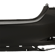 Rear Primed Bumper Cover