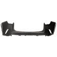 Rear, Upper Primed Bumper Cover CAPA Certified