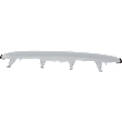 Rear Bumper Trim, Painted Silver