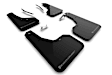 MF82-UR-BLK/GRY Front and Rear Mud Flaps, Black, Urethane