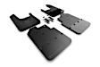 MF94-BLK-AGN Front and Rear, Driver and Passenger Side Mud Flaps, Black, Plastic