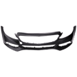 Front Primed Bumper Cover, Convertible/Coupe/Sedan, With Surround View, For Models Without Sport/Luxury Package, Without Parking Aid Sensor Holes